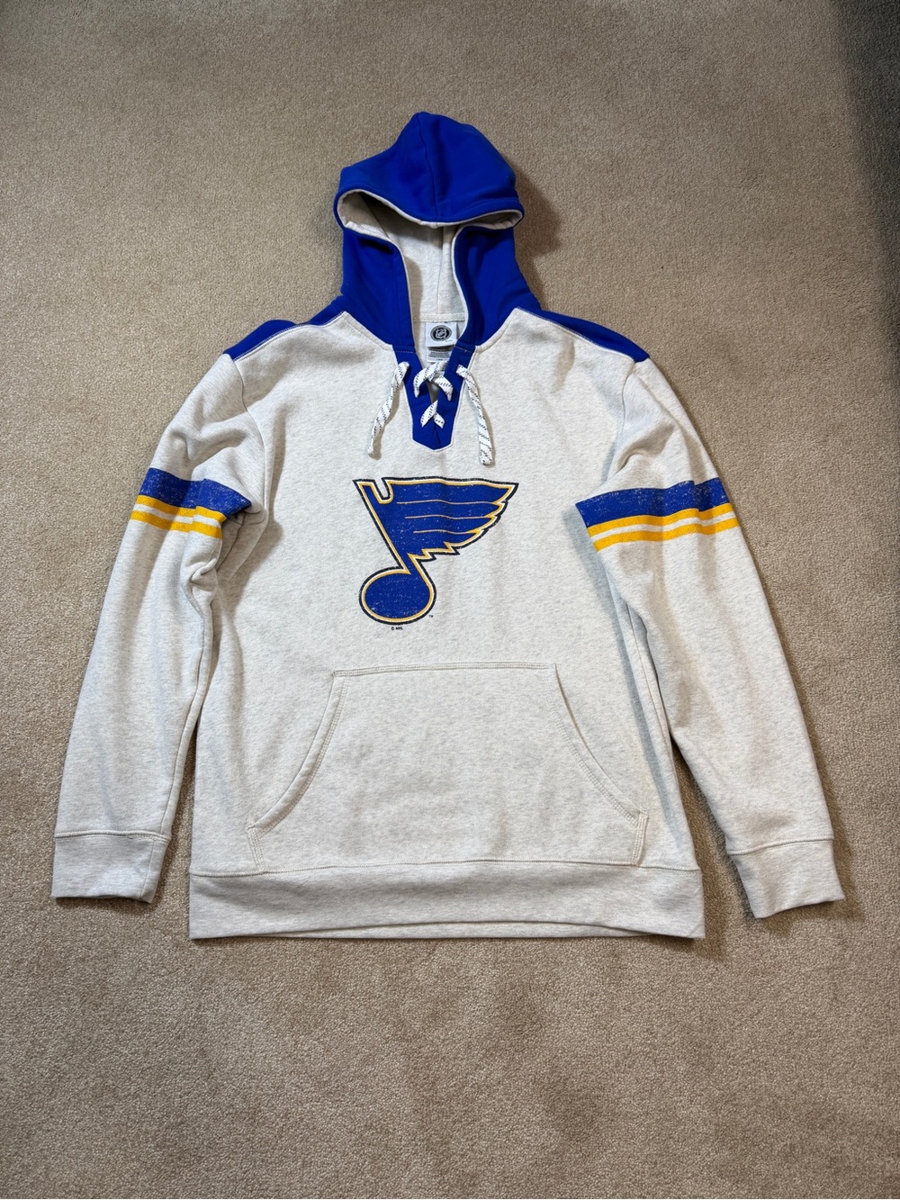 NHL St.Louis Blues Hoodie Mens Large NWOT